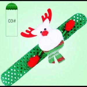 CHRISTMAS LED SLAP WRISTBAND.